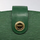 LOUIS VUITTON Epi Capuchin Shoulder Bag Green M52344 LV Auth BA1897-18