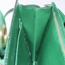 LOUIS VUITTON Epi Capuchin Shoulder Bag Green M52344 LV Auth BA1897-20
