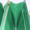 LOUIS VUITTON Epi Capuchin Shoulder Bag Green M52344 LV Auth BA1897-21