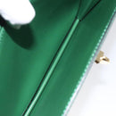LOUIS VUITTON Epi Capuchin Shoulder Bag Green M52344 LV Auth BA1897-23