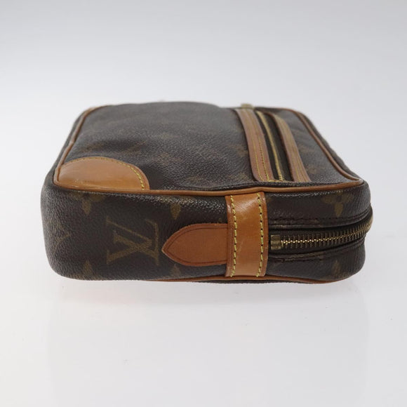 LOUIS VUITTON Monogram Marly Dragonne GM Clutch Bag M51825 LV Auth BA1900
