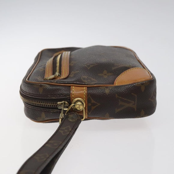LOUIS VUITTON Monogram Marly Dragonne GM Clutch Bag M51825 LV Auth BA1900