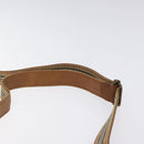 Burberrys Shoulder Bag Suede Brown Gold Auth BA1911-8