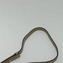 Chloe Fay Shoulder Bag Suede Leather Gray Gold Auth BA1915-8