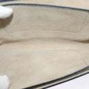 Chloe Fay Shoulder Bag Suede Leather Blue Gold Auth BA1916-11