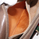 GUCCI GG Supreme Web Sherry Line Shoulder Bag PVC Beige Gold Red Auth BA1924-20