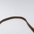 GUCCI GG Supreme Web Sherry Line Shoulder Bag PVC Beige Gold Red Auth BA1924-8