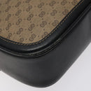 GUCCI Micro GG Supreme Shoulder Bag PVC Brown 001 256 1189 Auth BA1925-14