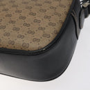 GUCCI Micro GG Supreme Shoulder Bag PVC Brown 001 256 1189 Auth BA1925-15