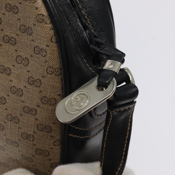 GUCCI Micro GG Supreme Shoulder Bag PVC Brown 001 256 1189 Auth BA1925