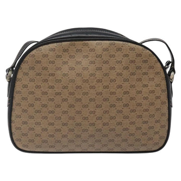GUCCI Micro GG Supreme Shoulder Bag PVC Brown 001 256 1189 Auth BA1925 - 0