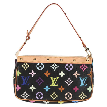 LOUIS VUITTON Monogram Multicolor Pochette Accessoires Black M92648 Auth BA1927SAV - 0