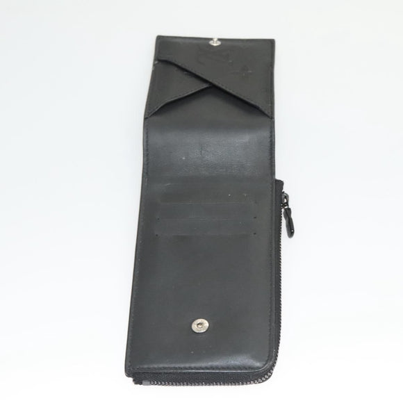 LOUIS VUITTON Monogram Shadow Hybrid Wallet Black M81526 LV Auth BA1929