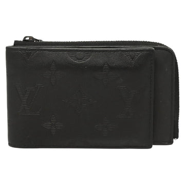 LOUIS VUITTON Monogram Shadow Hybrid Wallet Black M81526 LV Auth BA1929 - 0