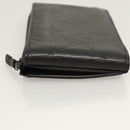 LOUIS VUITTON Monogram Shadow Hybrid Wallet Black M81526 LV Auth BA1929-5
