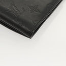 LOUIS VUITTON Monogram Shadow Hybrid Wallet Black M81526 LV Auth BA1929-8
