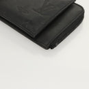 LOUIS VUITTON Monogram Shadow Hybrid Wallet Black M81526 LV Auth BA1929-9