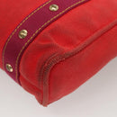 LOUIS VUITTON Antigua Cabas MM Tote Bag Red M40034 LV Auth BA1930-13
