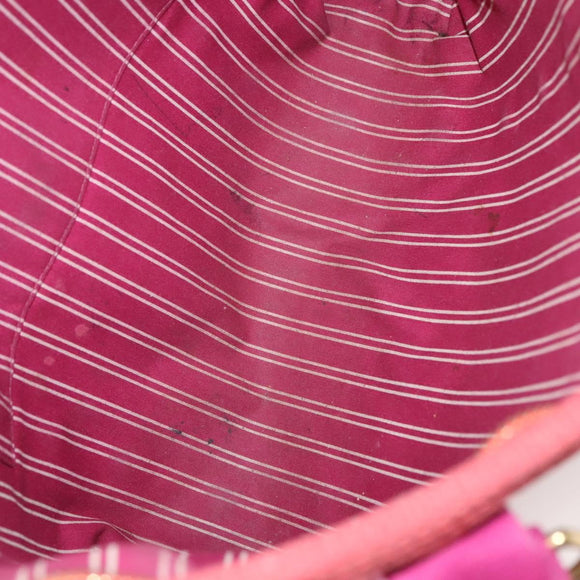 LOUIS VUITTON Antigua Cabas MM Tote Bag Red M40034 LV Auth BA1930