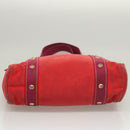 LOUIS VUITTON Antigua Cabas MM Tote Bag Red M40034 LV Auth BA1930-9