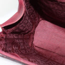 CARTIER Must Line Backpack Leather Bordeaux Gold Auth BA1934-18