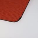 LOUIS VUITTON Epi Neverfull PM Pouch Orange LV Auth BA1936-10