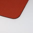 LOUIS VUITTON Epi Neverfull PM Pouch Orange LV Auth BA1936-16