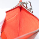 LOUIS VUITTON Epi Neverfull PM Pouch Orange LV Auth BA1936-16