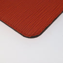 LOUIS VUITTON Epi Neverfull PM Pouch Orange LV Auth BA1936-9
