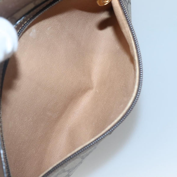 GUCCI GG Supreme Shoulder Bag PVC Beige Gold 001 56 0942 Auth BA1941