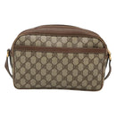 GUCCI GG Supreme Shoulder Bag PVC Beige Gold 001 56 0942 Auth BA1941-2