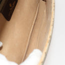 GUCCI GG Supreme Shoulder Bag PVC Beige Gold 904 02 050 Auth BA1943-10