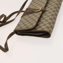 GUCCI GG Supreme Shoulder Bag PVC Beige Gold 904 02 050 Auth BA1943-4