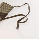 GUCCI GG Supreme Shoulder Bag PVC Beige Gold 904 02 050 Auth BA1943-7