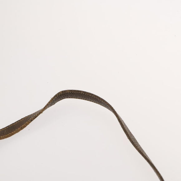 GUCCI GG Supreme Shoulder Bag PVC Beige Gold 904 02 050 Auth BA1943