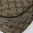 GUCCI GG Supreme Web Sherry Line Shoulder Bag PVC Beige 89 02 032 Auth BA1944-15