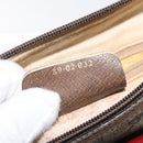 GUCCI GG Supreme Web Sherry Line Shoulder Bag PVC Beige 89 02 032 Auth BA1944-12