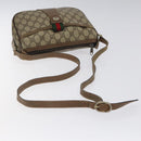 GUCCI GG Supreme Web Sherry Line Shoulder Bag PVC Beige 89 02 032 Auth BA1944-7