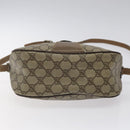 GUCCI GG Supreme Web Sherry Line Shoulder Bag PVC Beige 89 02 032 Auth BA1944-5
