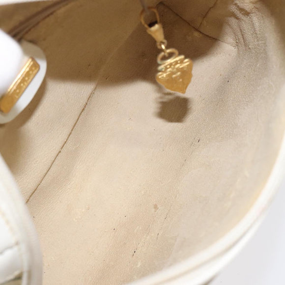 GUCCI Shoulder Bag Canvas Beige Gold 007 115 1093 Auth BA1952