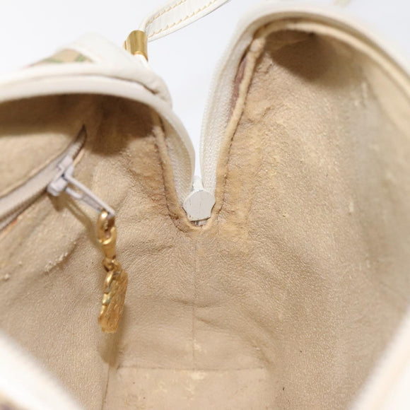 GUCCI Shoulder Bag Canvas Beige Gold 007 115 1093 Auth BA1952