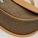 GUCCI Shoulder Bag Canvas Leather Beige 007 261 0074 Auth BA1953-15