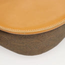 GUCCI Shoulder Bag Canvas Leather Beige 007 261 0074 Auth BA1953-16