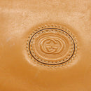 GUCCI Shoulder Bag Canvas Leather Beige 007 261 0074 Auth BA1953-17