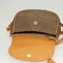 GUCCI Shoulder Bag Canvas Leather Beige 007 261 0074 Auth BA1953-18