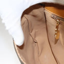 GUCCI Shoulder Bag Canvas Leather Beige 007 261 0074 Auth BA1953-21