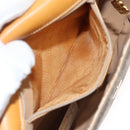 GUCCI Shoulder Bag Canvas Leather Beige 007 261 0074 Auth BA1953-11