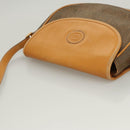 GUCCI Shoulder Bag Canvas Leather Beige 007 261 0074 Auth BA1953-6