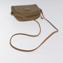 GUCCI Micro GG Supreme Shoulder Bag PVC Beige Auth BA1956-7