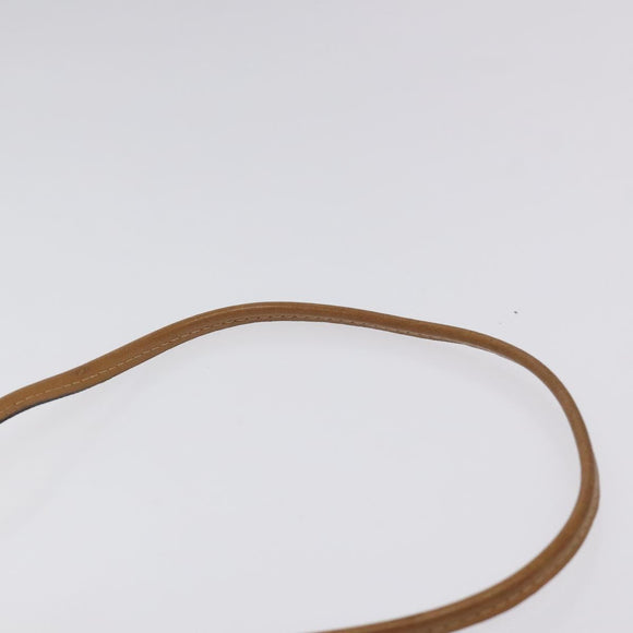 GUCCI Micro GG Supreme Shoulder Bag PVC Beige Auth BA1956